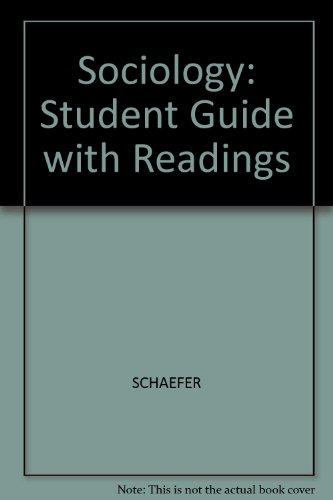 Book Sociology: Student Guide with Readings free