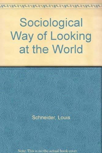 Book The sociological way of looking at the world free