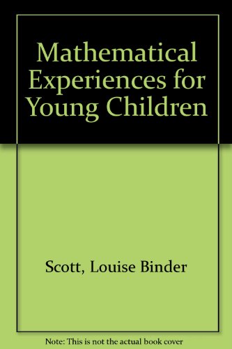 Book Mathematical experiences for young children: A resource book for kindergarten and primary teachers free