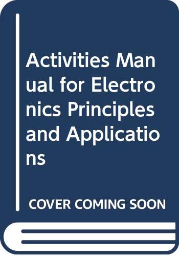 Book Activities Manual For Electronics Principles And Applications free