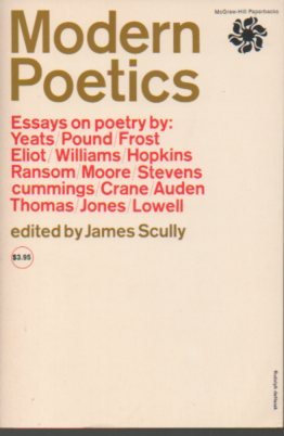 Book Modern Poetics: Essays on Poetry free