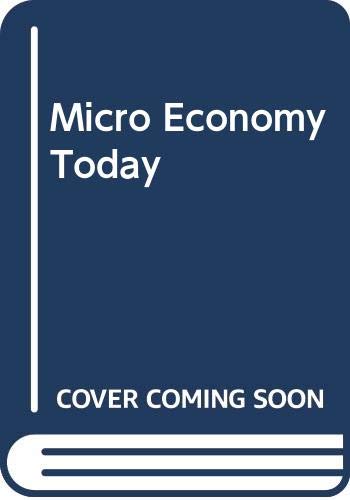 Book Micro Economy Today free