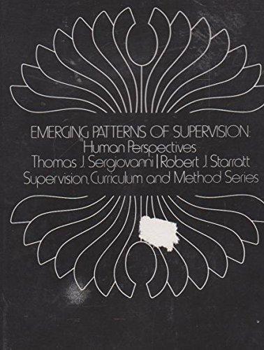 Book Emerging Patterns of Supervision: Human Perspectives free
