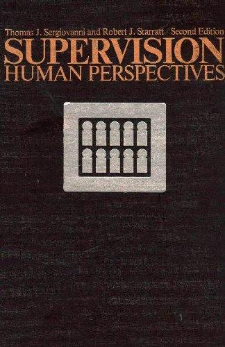 Book Supervision: Human Perspectives free