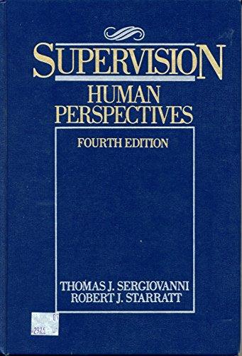 Book Supervision: Human Perspectives free