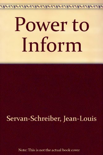 Book Power to Inform - Media: The Business of Information free