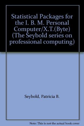 Book Statistical Packages For The Ibm Pc Family free
