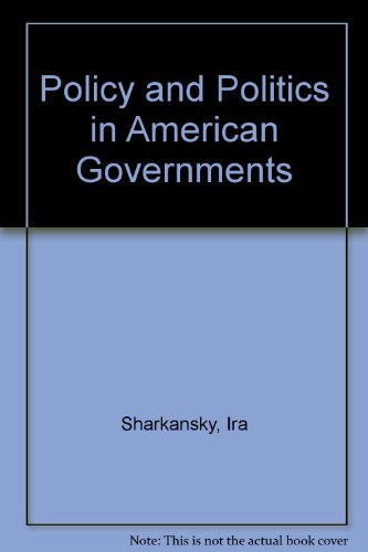 Book Policy and Politics in American Governments free
