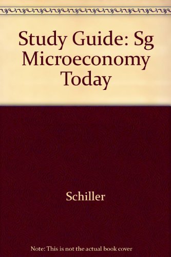 Book Study Guide: Sg Microeconomy Today free