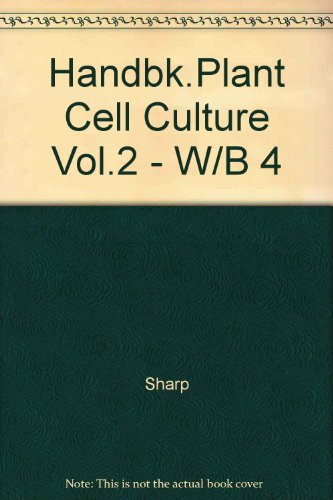 Book Handbook Of Plant Cell Culture: Crop Species free