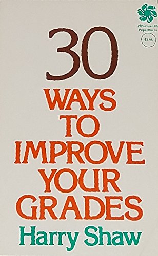 Book Thirty Ways to Improve Your Grades free