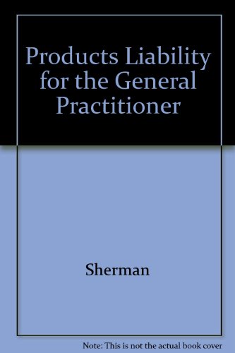 Book Products Liability free