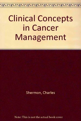 Book Clinical Concepts In Cancer Management: A Self-instructional Manual free