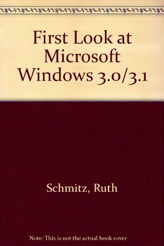 Book First Look at ... Windows 3.0/3.1 (Schaum's Foreign Language) free