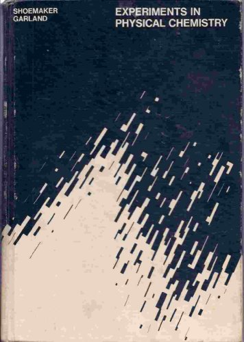 Book Experiments in Physical Chemistry free