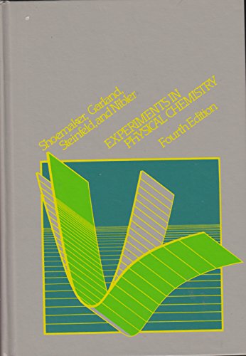 Book Experiments in Physical Chemistry free