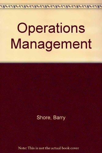 Book Operations Management (McGraw-Hill Series in Computer Science) free