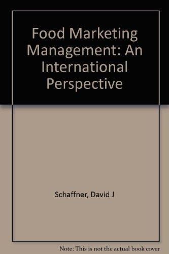 Book Food Marketing Management: An International Perspective free