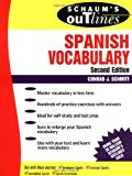 Book Schaum's Outline of Spanish Vocabulary free