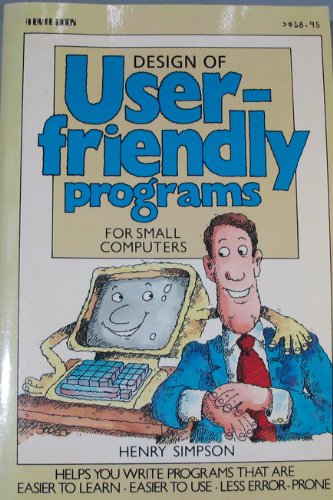 Book Design of User-Friendly Programs for Small Computers (Byte Book) free