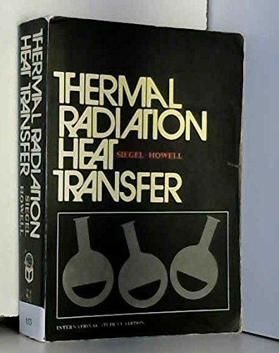 Book Thermal radiation heat transfer free