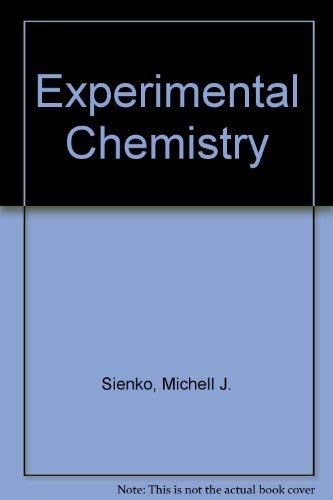 Book Experimental Chemistry free