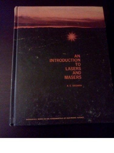 Book An Introduction to Lasers and Masers free