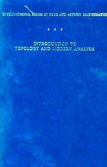 Book Introduction to Topology and Modern Analysis. free