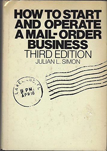 Book How to start and operate a mail-order business free
