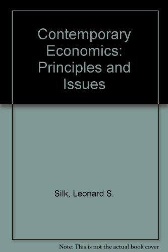 Book Contemporary Economics; Principles & Issues free
