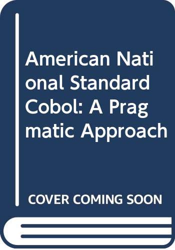Book ANS COBOL: A pragmatic approach free