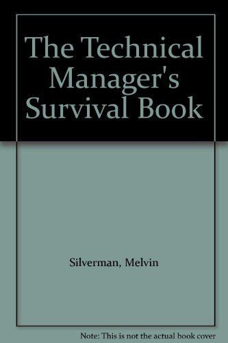 Book The Technical Manager's Survival Book free