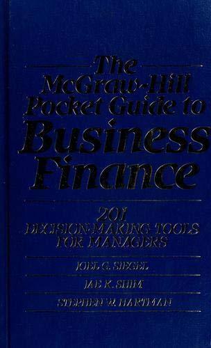 Book The McGraw-Hill Pocket Guide to Business Finance: 201 Decision-Making Tools for Managers free