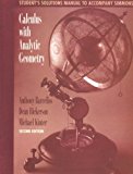 Book Student Solutions Manual to accompany Calculus With Analytic Geometry free
