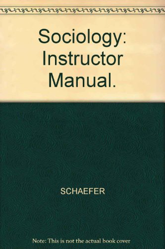 Book Sociology: Instructor Manual. free