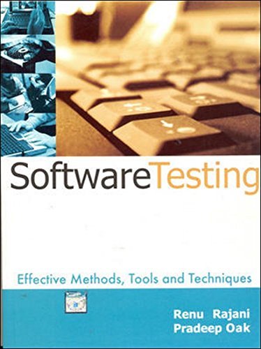 Book Software Testing: Effective Methods, Tools and Techniques free