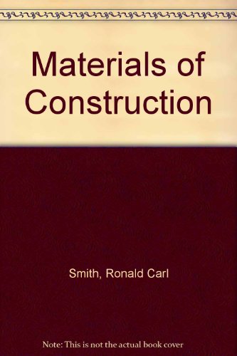 Book Materials of construction free