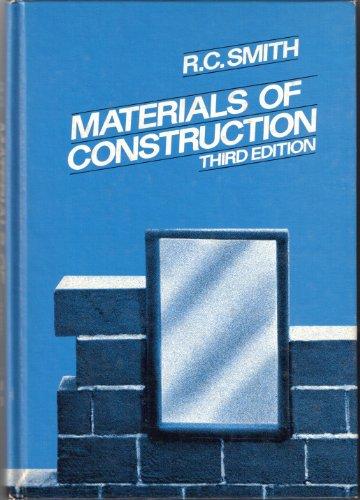 Book Materials of Construction free