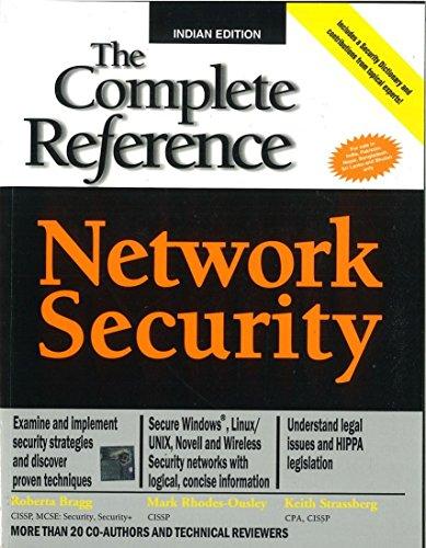 Book Network Security: The Complete Reference free