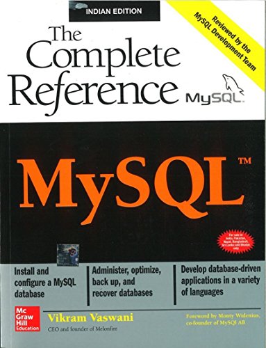 Book MySQL(TM): The Complete Reference free