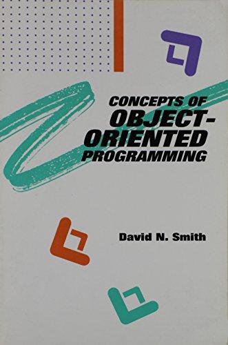 Book Concepts of Object-Oriented Programming (Programming Languages) free