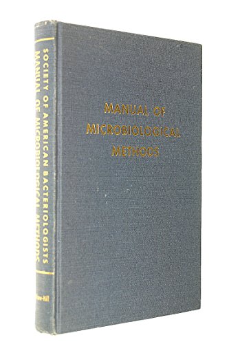 Book Manual Of Microbiological Methods. free