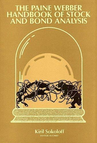 Book The Paine Webber Handbook of Stock and Bond Analysis free