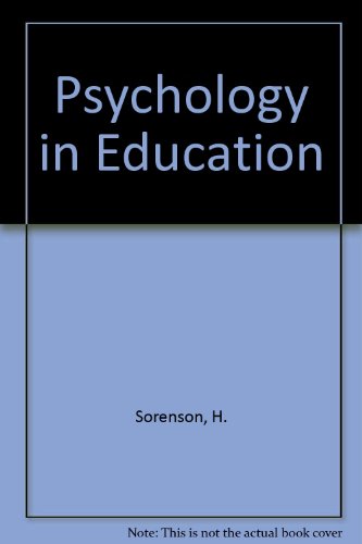 Book Psychology In Education. free