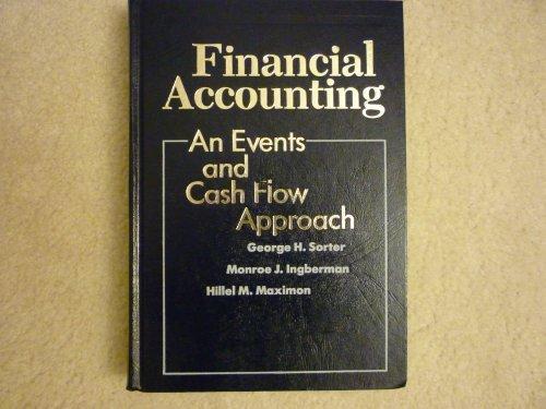 Book Financial Accounting: An Events and Cash Flow Approach free