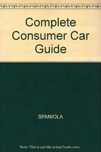 Book The Complete Consumer Car Guide free