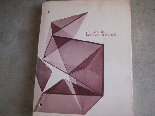 Book A Survey Of Basic Mathematics free