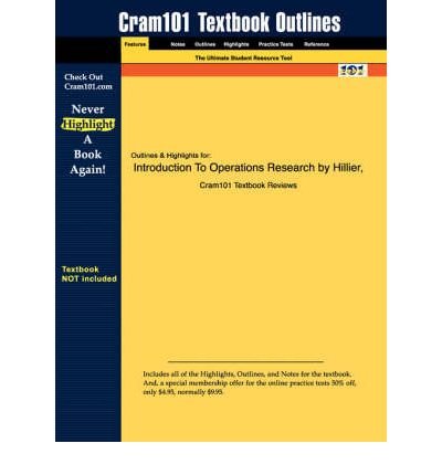 Book Introduction to Operations Reearch Concepts ans Cases (Special Indian Edition) free