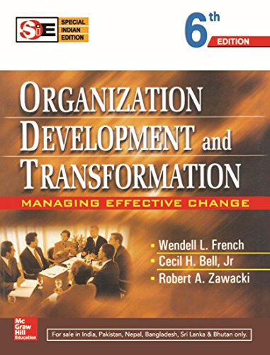 Book Organization Development and Transformation free