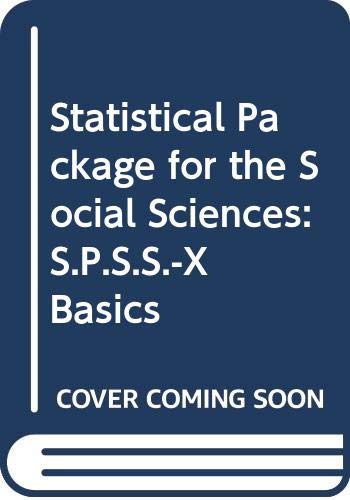 Book SPSS X basics free